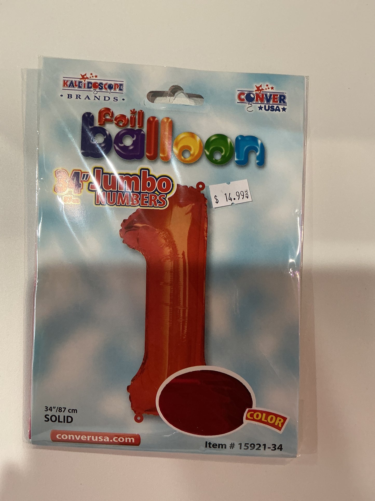 Red Jumbo Numbers