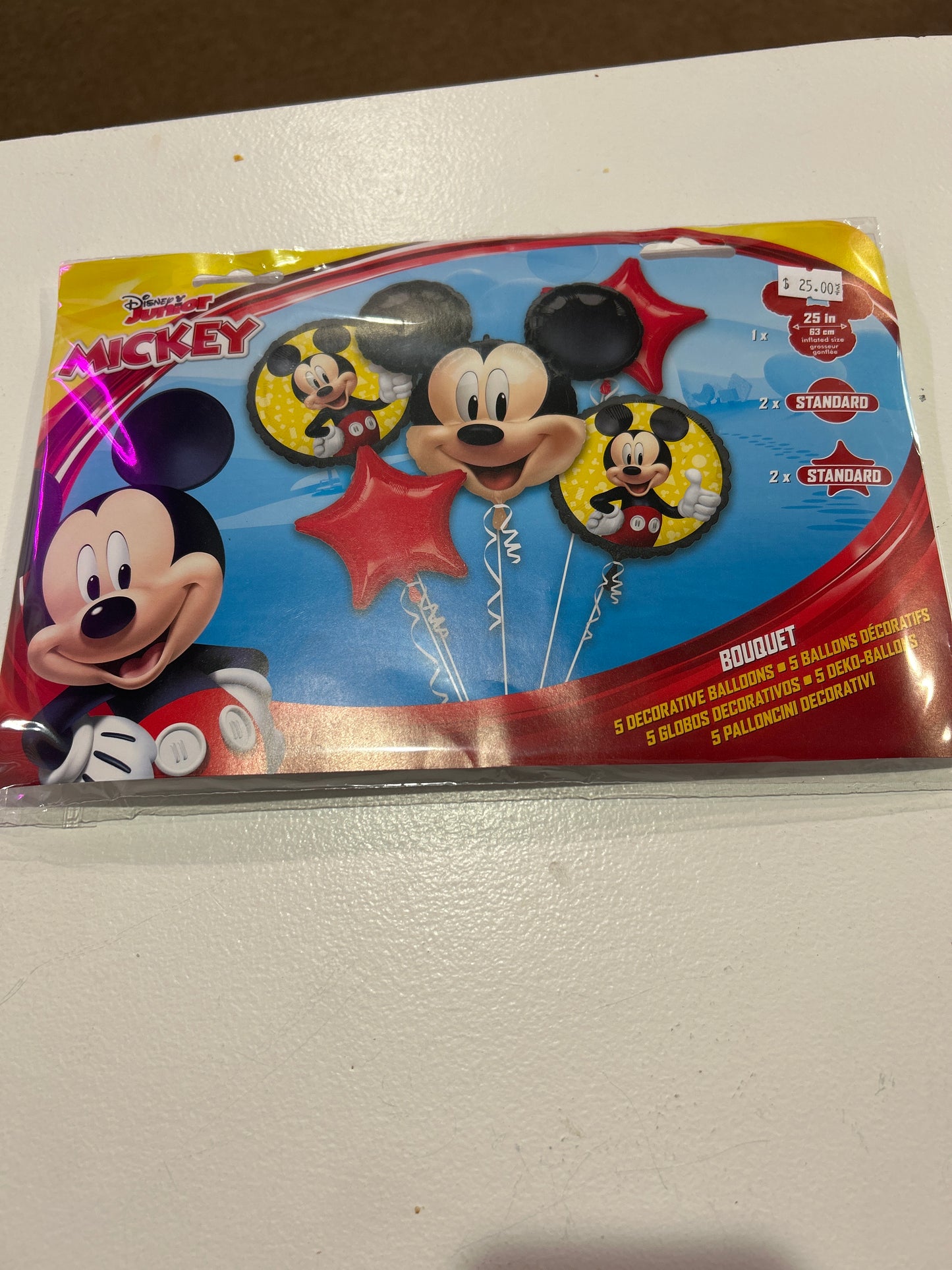 Mickey Mouse decorative balloons