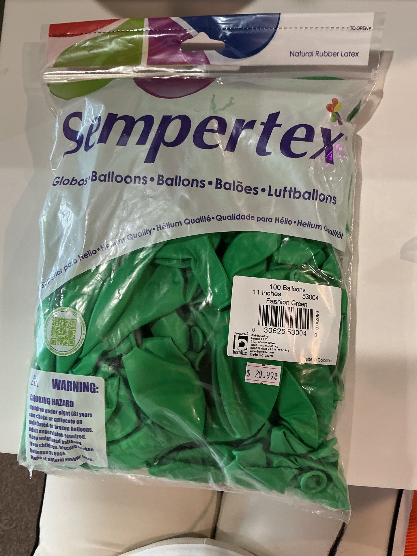 Sempertex 100ct Fashion Green 11 “