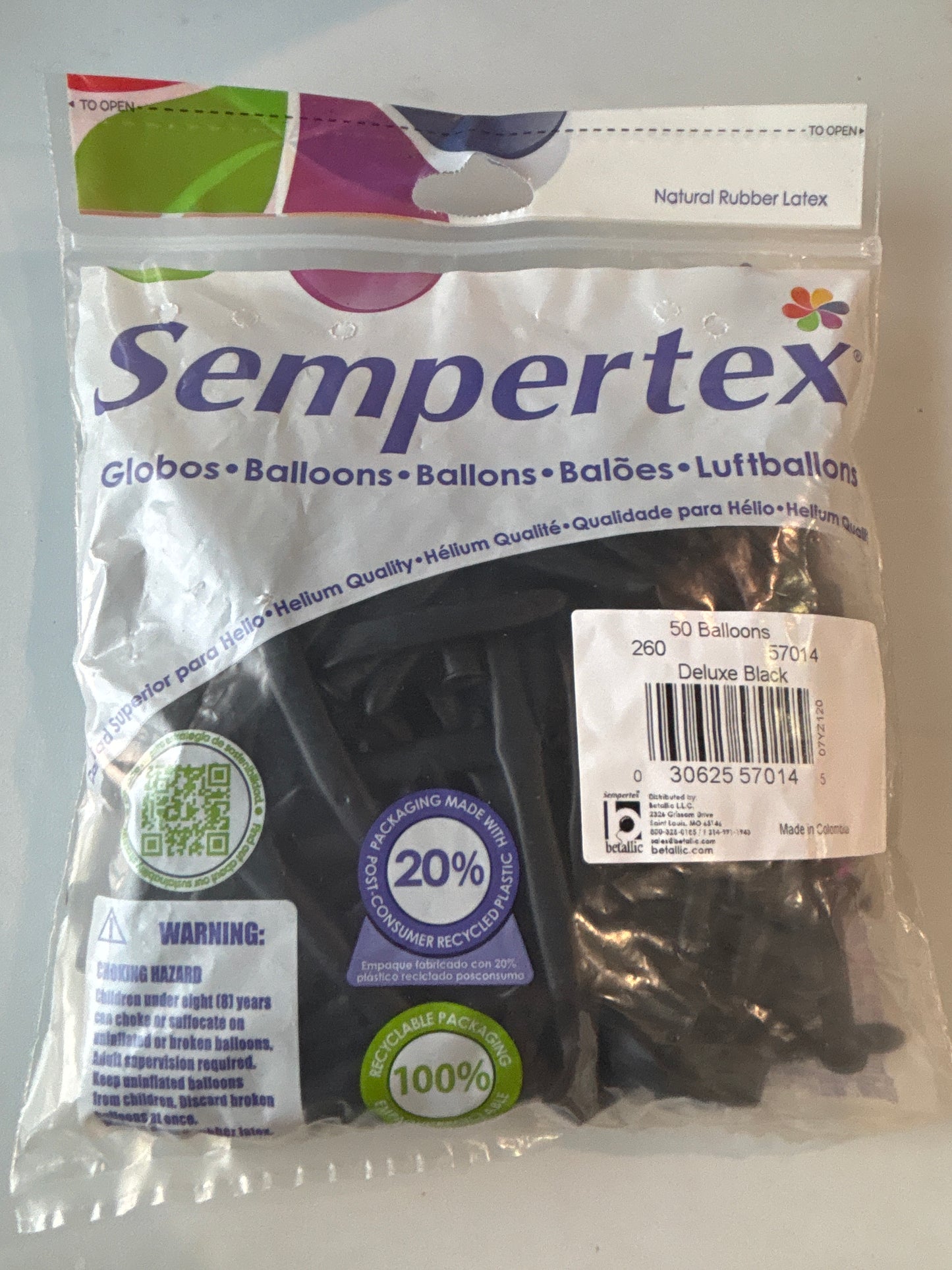 Sempertex 50ct Deluxe Black 260