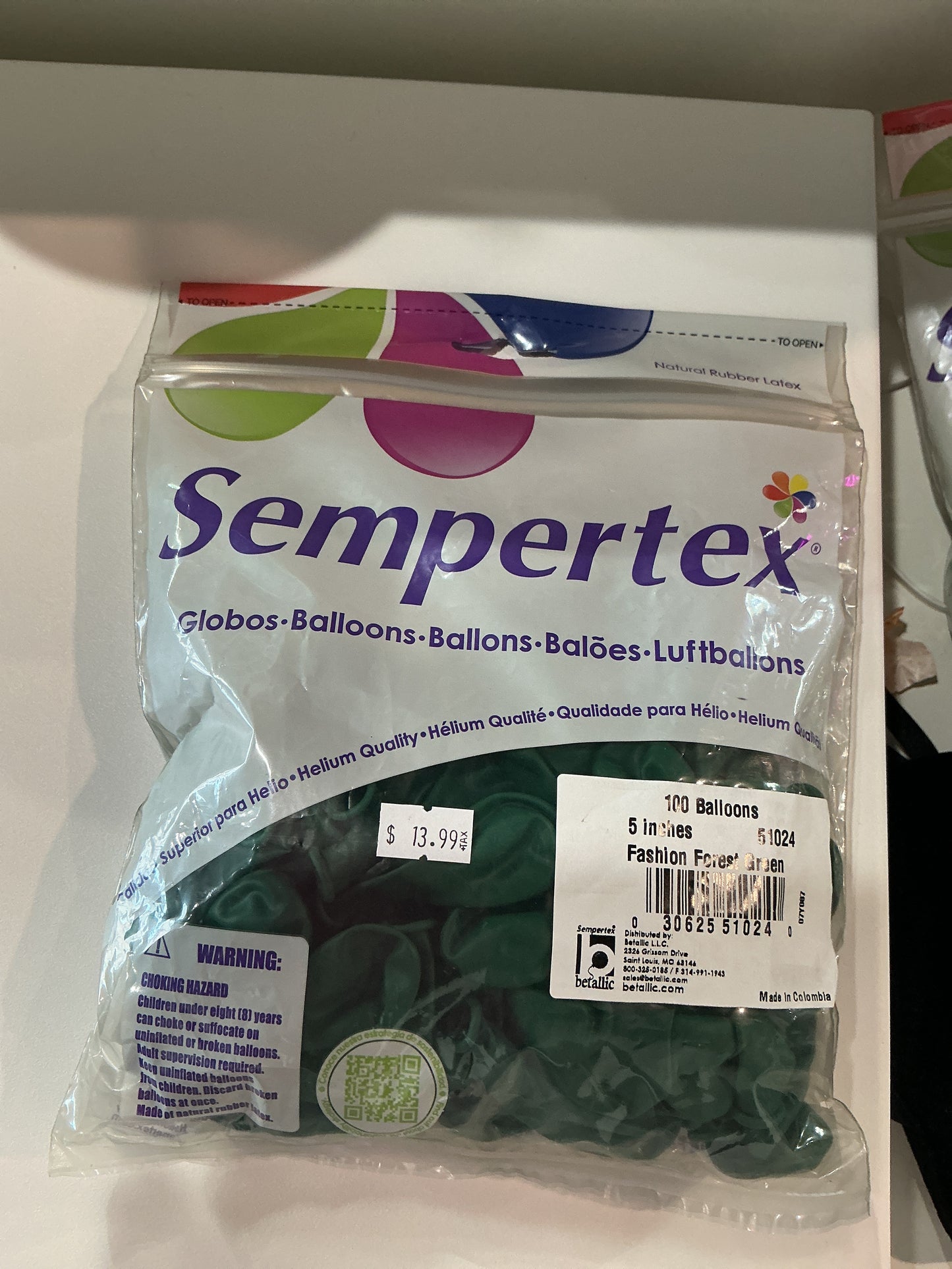 Sempertex 100ct Fashion Forest Green 5”