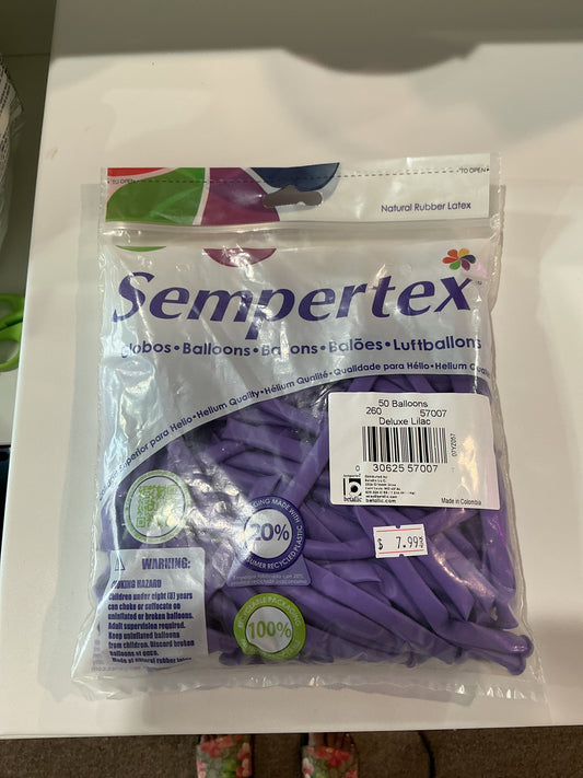 Sempertex 50ct Deluxe Lilac 260