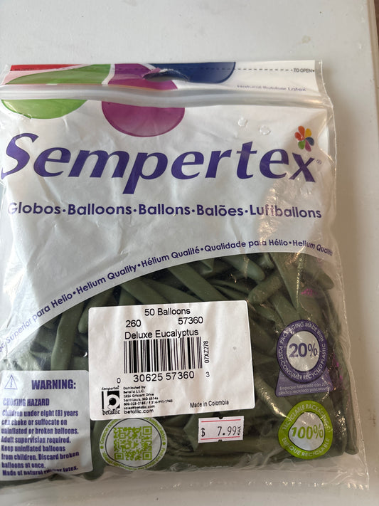 Sempertex 50ct Deluxe Eucalyptus 260
