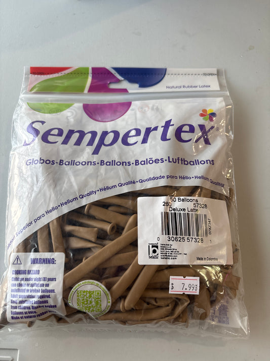 Sempertex 50ct Deluxe Latte 260