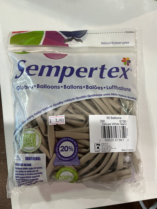 Sempertex 50ct Deluxe White Sand 260