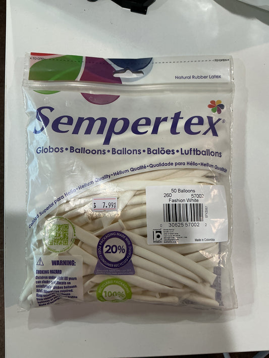 Sempertex 50ct Fashion White 260