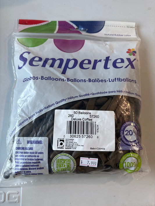 Sempertex 50ct Deluxe Coffee 260