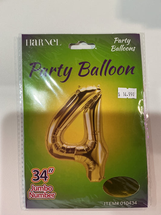 Gold Jumbo Numbers
