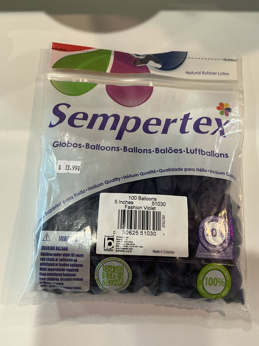 Sempertex 100ct Fashion Violet 5”
