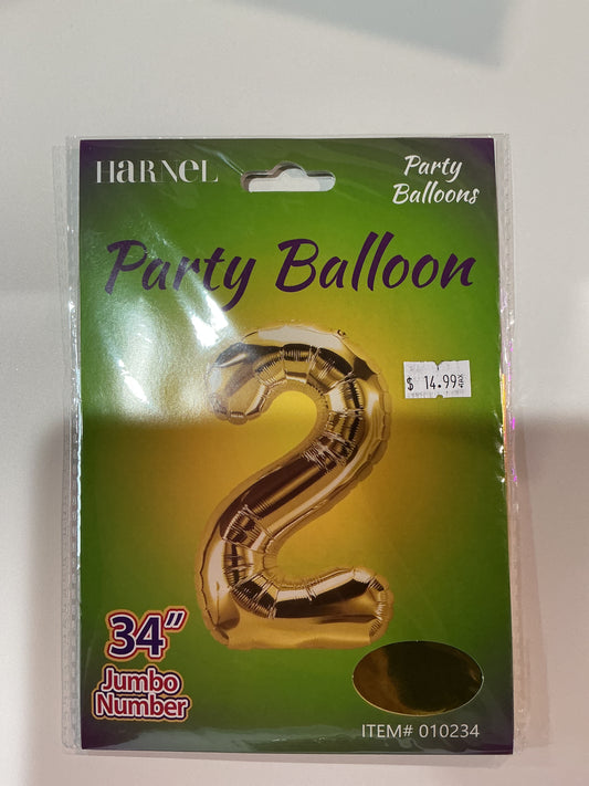 Gold Jumbo Numbers