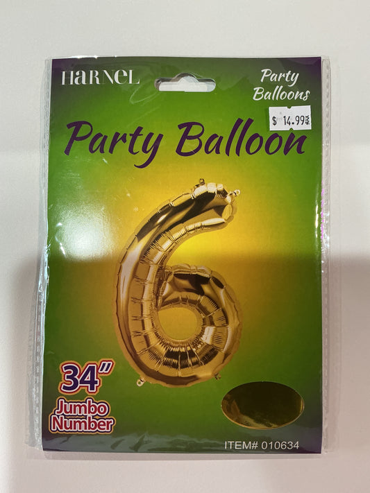 Gold Jumbo Numbers