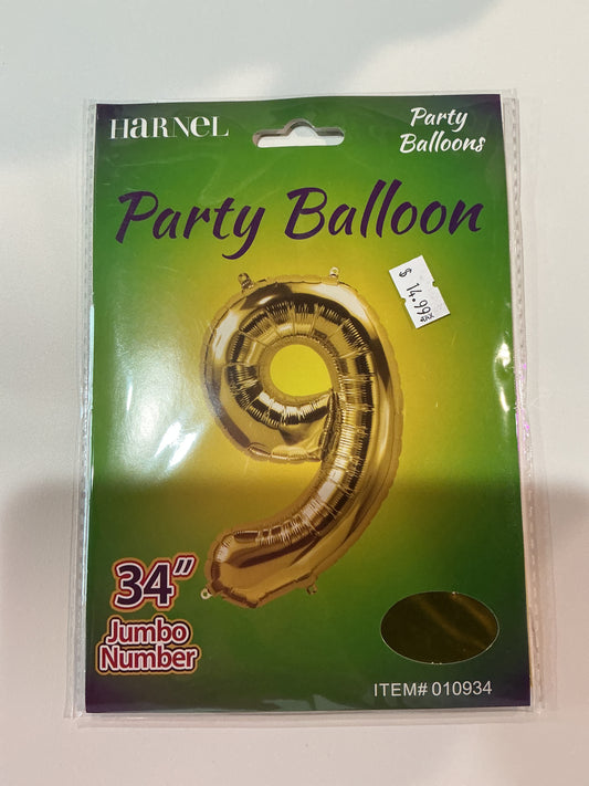 Gold Jumbo Numbers