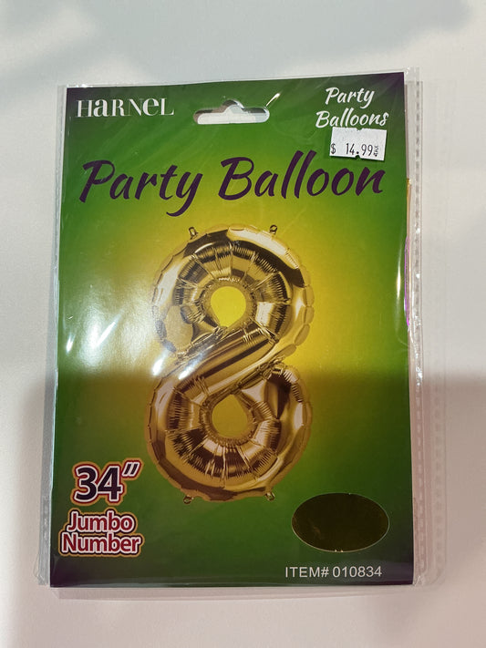 Gold Jumbo Numbers