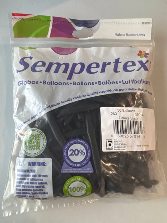 Sempertex 50ct Deluxe Black 260